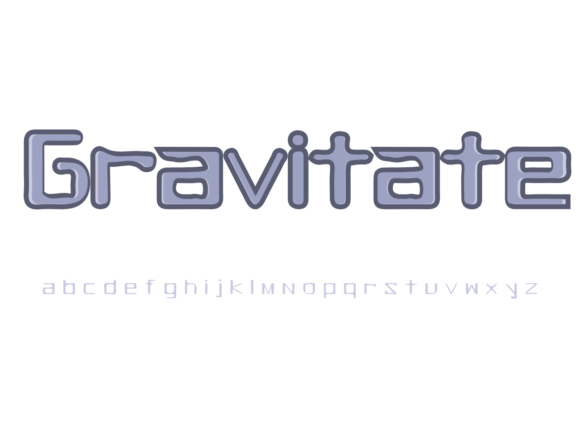 Gravitate Font for Business Branding and Design