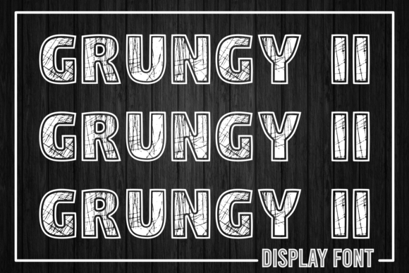 Grungy I I: A Bold Statement for Digital Design