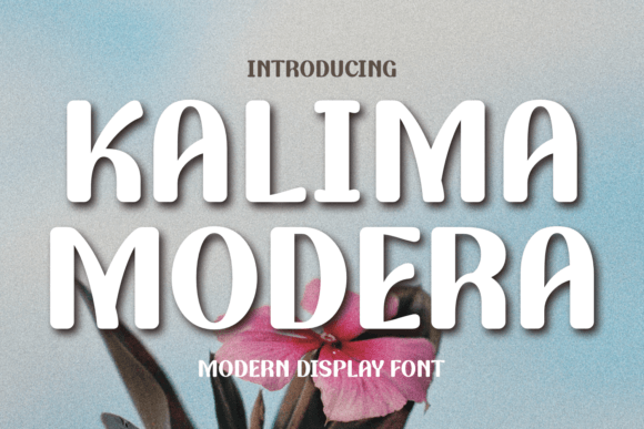 Kalima Modera Font for Handmade Creations