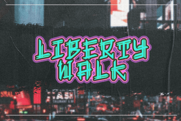 Liberty Walk: A Display Font for Clean, Assertive Web Design