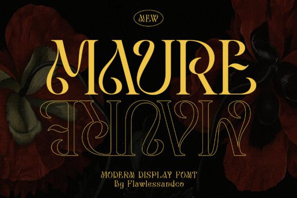 Maure: A Modern Display Font for Web Design