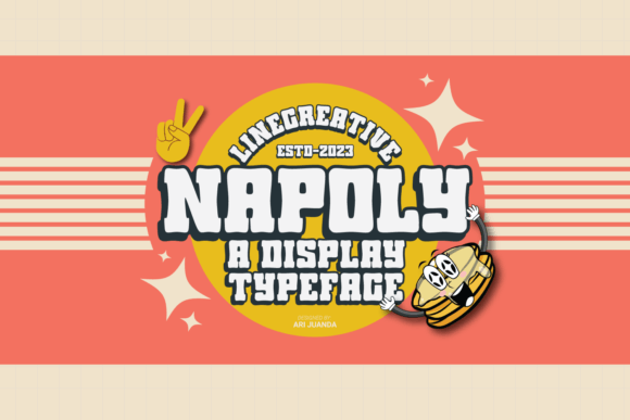 Napoly Font for Retro Web Design