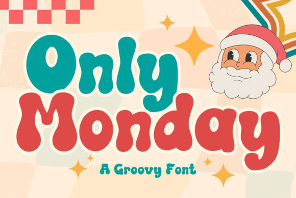 Only Monday: A Font for Crafters Who Love Retro Groove