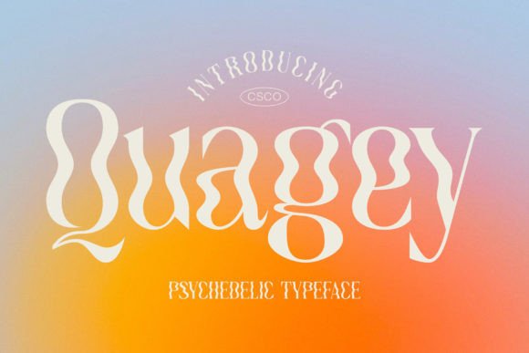 Quagey: A Display Font That Elevates Your Craft