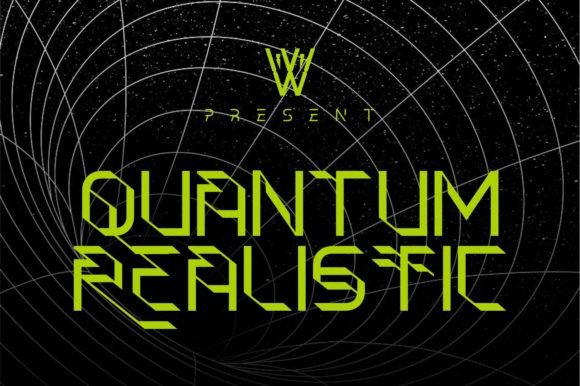 Quantum Cyberpunk Font for Handmade Creations