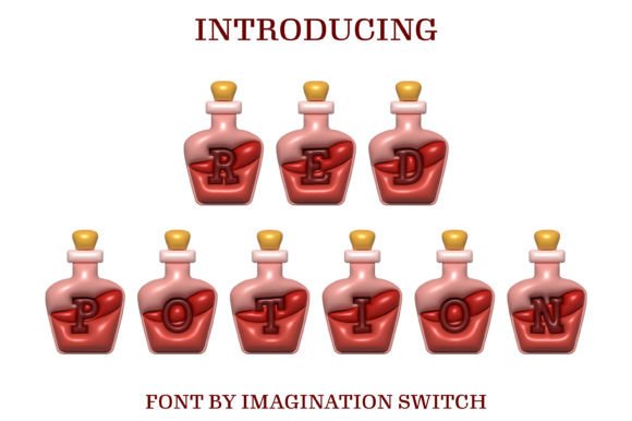 Red Potion Inflated: A Font That Breathes Life Into Editorial Design