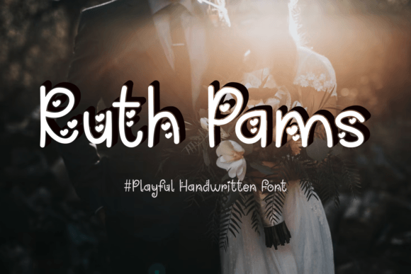 Ruth Pams: A Whimsical Display Font for Web Design