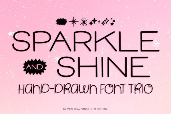 Sparkle Shine: A Display Font for Editorial Creativity