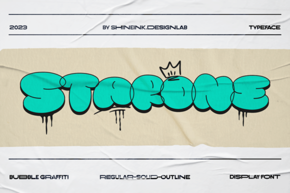 Starone Font for Handmade Creations