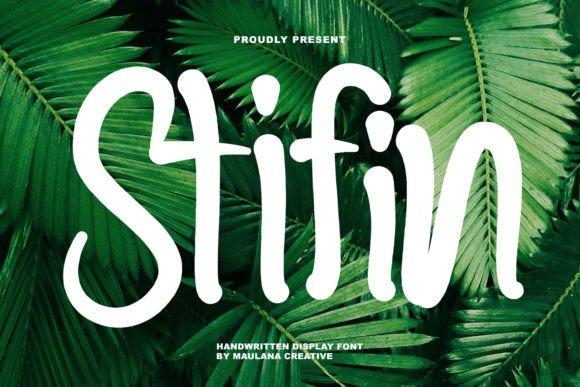 Stifin: A Sweet Touch for Your Brand’s Typography