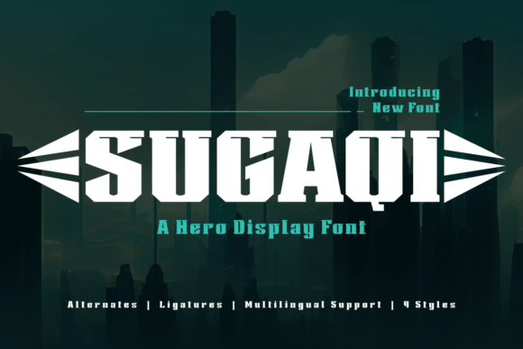 Sugaqi Display Font Review
