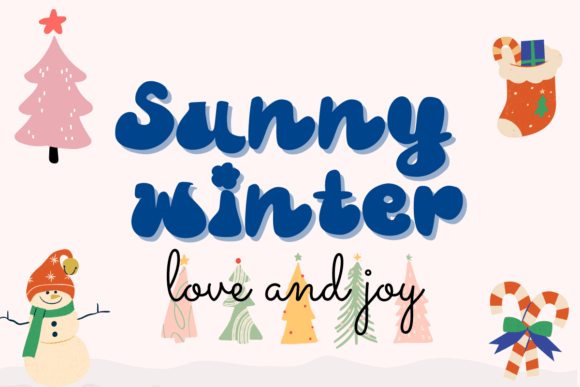 Sunny Winter Font for Business Branding